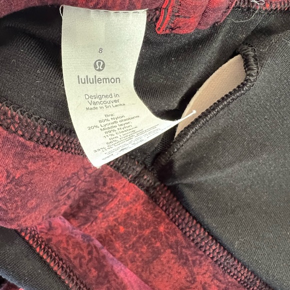 Lululemon Flow Y Bra Nulu Light Medium Support A/C Cups Lunar New Year - Picture 9 of 10